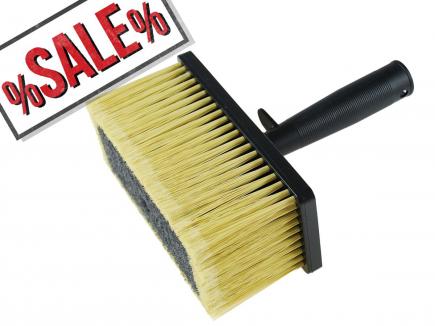 Deckenbürste | Synthetik Borste, Kunststoffrücken, 170 x 80 mm (Schwan) 