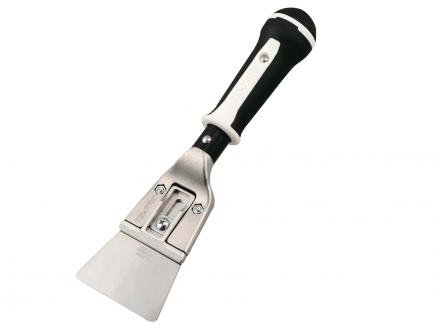 Profi Schaber mit flexiblem Blatt | gerade, sehr stabil, 280 x 80 x 0,5 mm (Tajima PHR250F80) 