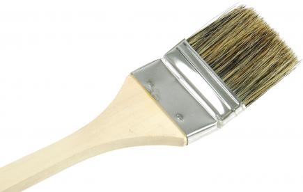 Heizkörperpinsel | 12 Stück, Länge 400 mm, graue Chinaborsten (Schwan) 