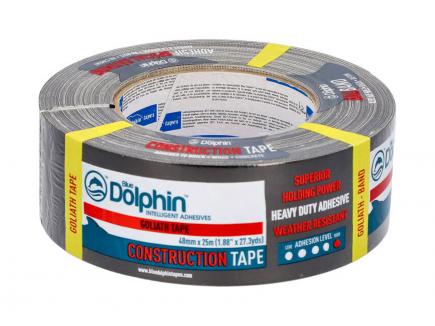 Reparaturband / Konstruktionsband | Rolle 25 m x 48 mm, extra stark, reißfest bis 80 kg (Blue Dolphin "Goliath") 