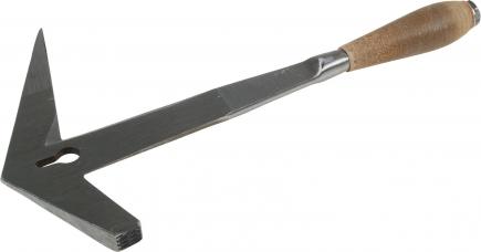 Schieferhammer | Rheinische Form, handgeschmiedet, mit Nagelzieher (Schwan) 