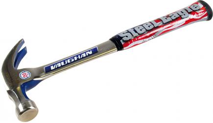 Klauenhammer | Ganzstahl, Shock-Blok-Vibrationsdämpfung (Vaughan Curved Claw Steel Eagle) 