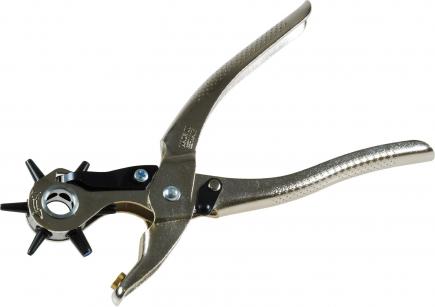 Revolverlochzange | hochfester Spezialstahl, arretierbar (Schwan) 