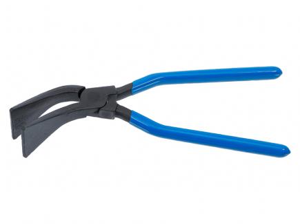 Abkantzange / Falzzange | geschmiedet, Qualitätsstahl, Länge 280 mm 45° gebogen