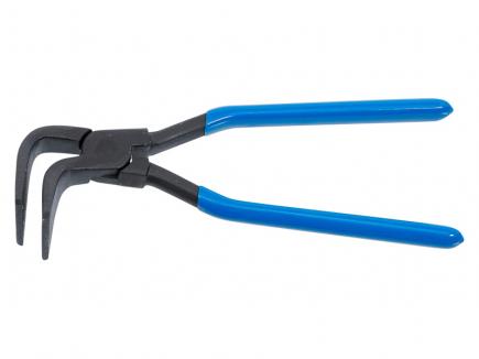 Abkantzange / Falzzange | geschmiedet, Qualitätsstahl, Länge 280 mm 90° gebogen