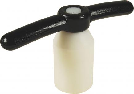 Plattenlegerramme | Kunststoffpuppe, Griff geschmiedet, Gewicht 3 kg (Schwan) 