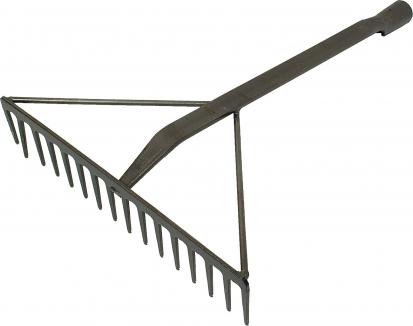 Teerrechen | mit Streben, 16 Zinken, Breite 430 mm (Schwan) 