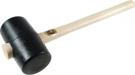 Gummihammer | glatte Schlagflächen, harte Qualität (Schwan) Ø 40 mm / Gr. 0