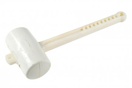 Gummihammer | fleckenfrei, weiß (Schwan) Ø 54 mm / Gr.1