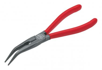 Flachrundzange / Radiozange | 45° abgewinkelt (NWS 141-62-205) 