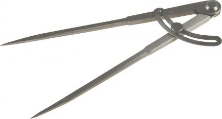 Bogenzirkel | zwei gehärtete Spitzen (Schwan) 250 mm