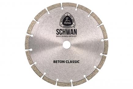 Diamant-Trennscheibe für Beton | für den täglichen Baustelleneinsatz (Schwan Beton Classic) Ø 230 x 22,2 mm