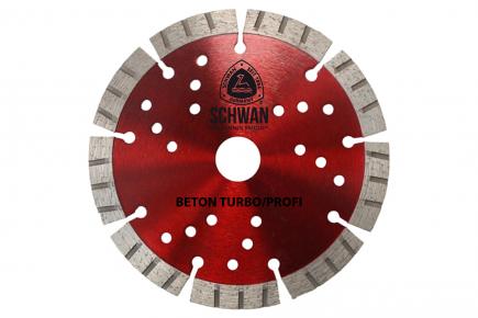Diamant-Trennscheibe für Beton (Schwan Beton Turbo / Profi) Ø 350 x 25,4 mm