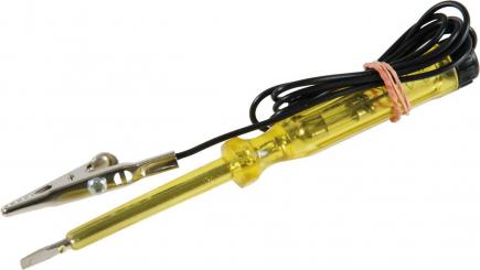 Autolichtprüfer / Spannungsprüfer | 6 - 24 V, mit Krokodilklemme (Schwan) 