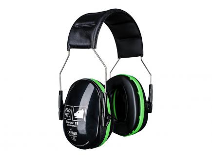 Profi Kapselgehörschutz | SNR-28 db, faltbar, gepolstert 