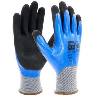 Latexschaum-Montagehandschuh | 2-fach beschichtet, 12 Paar (Schwan) 