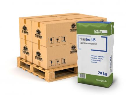 Gips-Universalspachtel | vergütet, Spachteln / Versetzen / Verfügen, 1 Palette / 960 KG (Casea Casutec US) 