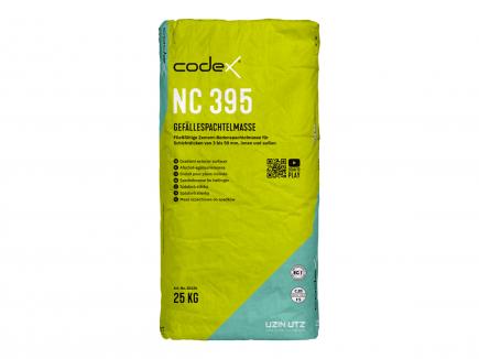 Gefällespachtelmasse / Zement-Bodenspachtelmasse |  3 - 50 mm, 25 kg (Codex NC 395) 