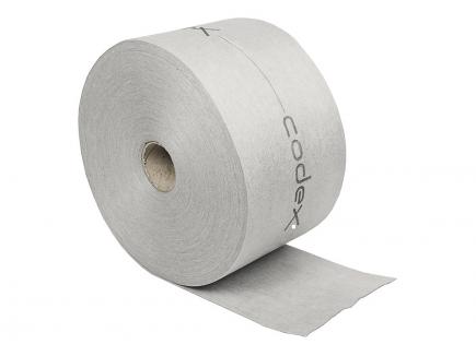 Dichtband für den Innen- und Aussenbereich | Breite 120 mm,  vliesbeschichtet, 1 Meter (codex DB 140 Slim) 