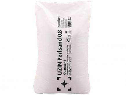 Perlsand / Quarzsand 0.8 | feuergetrocknet, 0,3 - 0,8 mm, 25 kg (Uzin) 