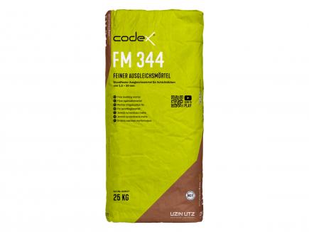 Feiner Ausgleichsmörtel / Gefällespachtel | sehr gute Standfestigkeit, 25 KG (codex FM 344) 