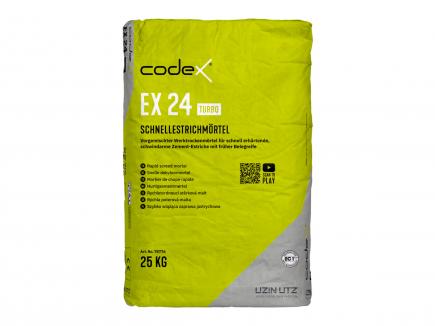 Zement-Schnellestrichmörtel | schnell erhärtend, 25 KG (codex EX 24 Turbo) 