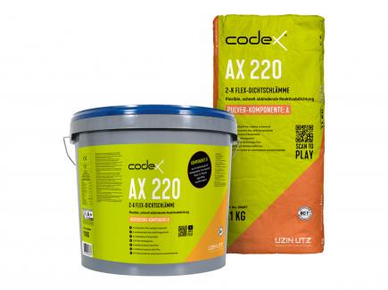 2-K Flex-Dichtschlämme | für keramische Beläge, 22 KG (codex AX 220) 