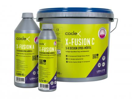 Farbiger Epoxidharz Fug- und Klebemörtel | 3,5 kg (Codex 3-K Design Epoxi-Mörtel X-FUSION) beton