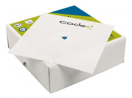 Dichtmanschette Wand | 120 x 120 mm, für Rohrdurchmesser 15 - 30 mm (codex) 