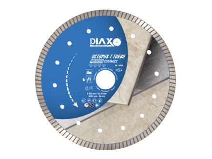 Diamant-Trennscheibe für Fliesen, Feinsteinzeug u.v.m. | Turbo-verzahnt (Prodiaxo Octopus T-Turbo) Ø 180 x 25,4 mm x 1,4 mm