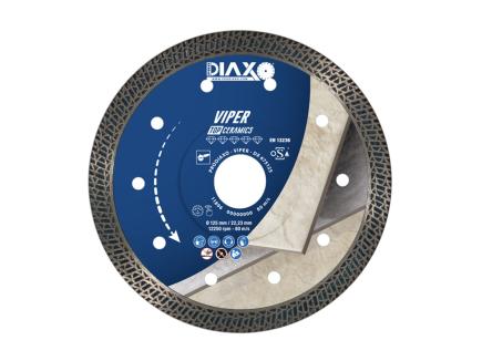 Diamanttrennscheibe für harte Fliesen | extra fein 1,4 mm (Prodiaxo Viper) Ø 125 x 22,2 mm x 1,4 mm