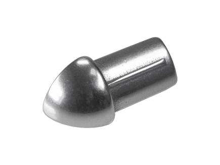 Viertelkreis-Außenecke | Edelstahl V2A, glänzend 