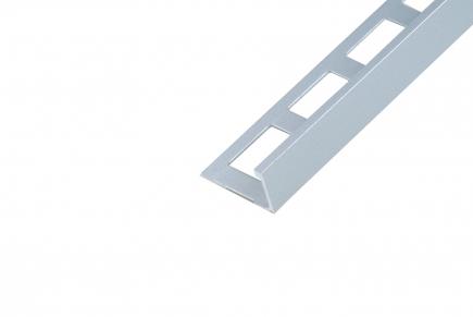 Winkelabschluss-Profil / L-Profil | 2,5 m, Aluminium eloxiert, matt 6,0 mm