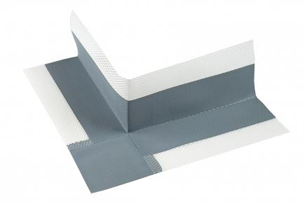 Dichtband-Außenecke | 140 mm, elastisch, AB-/NBR-Kautschuk 