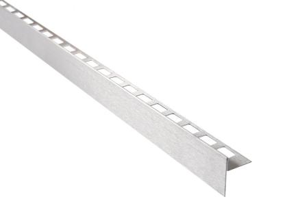Fliesen-Gefälleprofil | für bodengleiche Duschen, Höhe 11 mm, Länge 1,5 m, Edelstahl V2A, geschliffen links