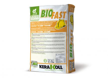 Mineralischer Klebemörtel | längste Verarbeitbarkeit, schnelle Haftung, hohe Leistung, 25 kg (KeraKoll Biofast Weiß) 