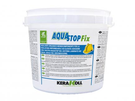 Organische 1-K-Dichtmasse für wasserdichte Verklebungen | hohe Haftung, 6 kg (KeraKoll Aquastop Fix) 