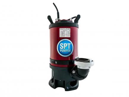 Schmutzwasser-Tauchmotorpumpe | 380 l/min, 12 m Förderhöhe, 2" Storz C, 230 V (SVX 750 W) 