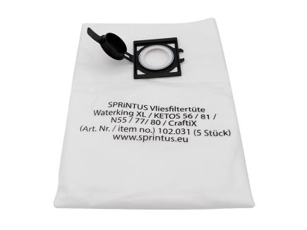 Kunststoff Entsorgungsbeutel | 5 Stk., Staubklassen L+M (Sprintus) 