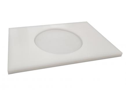 Rüttelplatte aus Kunststoff für Fliesenrüttler 