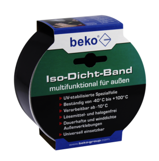 Iso-Dichtungsband / Dichtband für den Aussenbereich | 25 m x 60 mm, multifunktional (beko) 