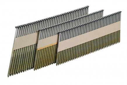 D-Kopf Streifennägel / Nagelstreifen | 34°, galvanisch verzinkt, zertifiziert 