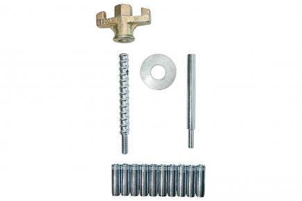 Befestigungsset Beton / Gestein | M 12, Ø 16 mm, passend zu Bohrständer (Eibenstock) 