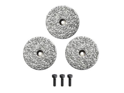 3er-Set Hartmetall-Schleifteller für Beton (Eibenstock) 