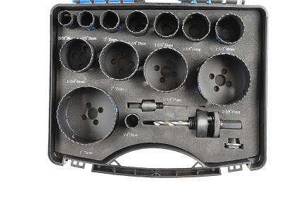 Lochsägen-Satz | Bi-Metall, 19 - 76 mm, 16-teilig 