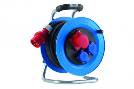 Drehstrom-Kabeltrommel | 25 m, 16 A, H07RN-F 5G2,5 (Hedi) 