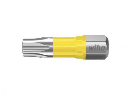 TORX Bit | TIN beschichtet, Länge 25 mm,  5 Stück (Wiha HOT-Torsion-Bit) TX30