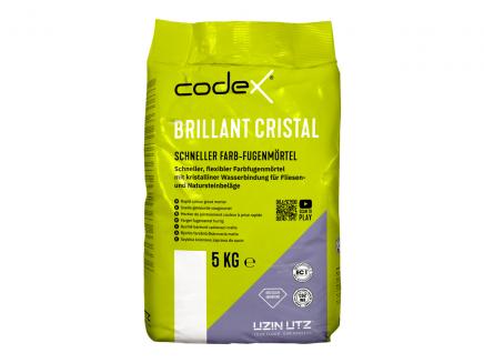 Farbfugenmörtel | schnell abbindend, 1 - 8 mm, 5KG (codex Brillant Cristal) 19,35 €