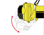 Voransicht von LED-Stirnlampe / Kopflampe | 250 lm, 6.100 - 7.100 K, 5 Betriebsmodi, wiederaufladbar (LumX HL-250), Bild 3