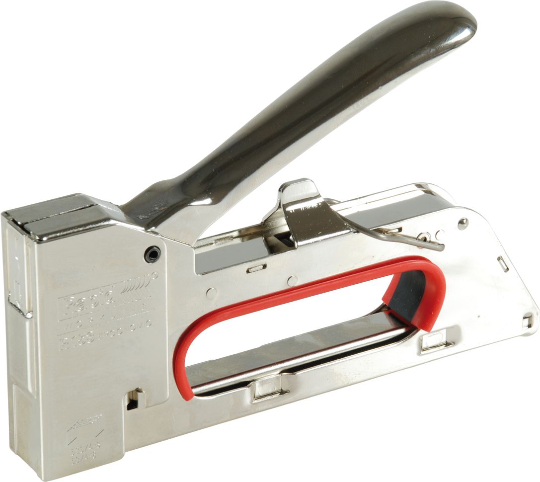 Rapid Grau/Rot/Silber Tacker + Nagelpistole, Handtacker Pro R153 (Nagelpistole, Tacker) - Image 2